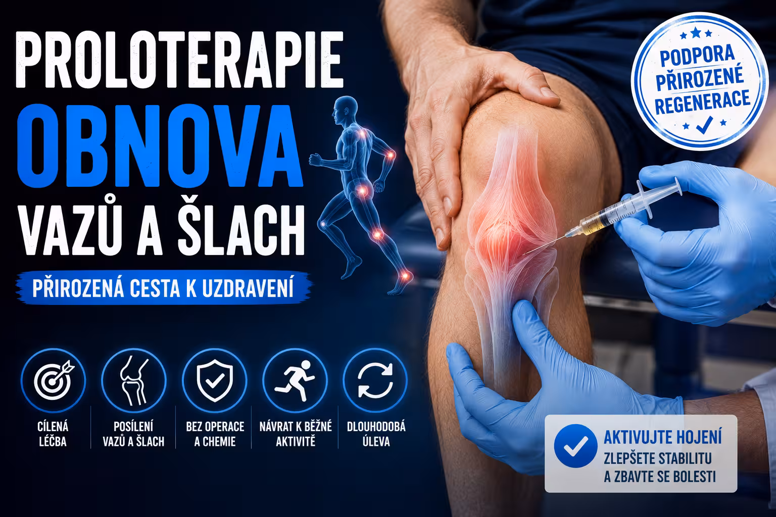 Proloterapie: Zapomenutá metoda, která pomocí cukru nastartuje hojení šlach a kloubů