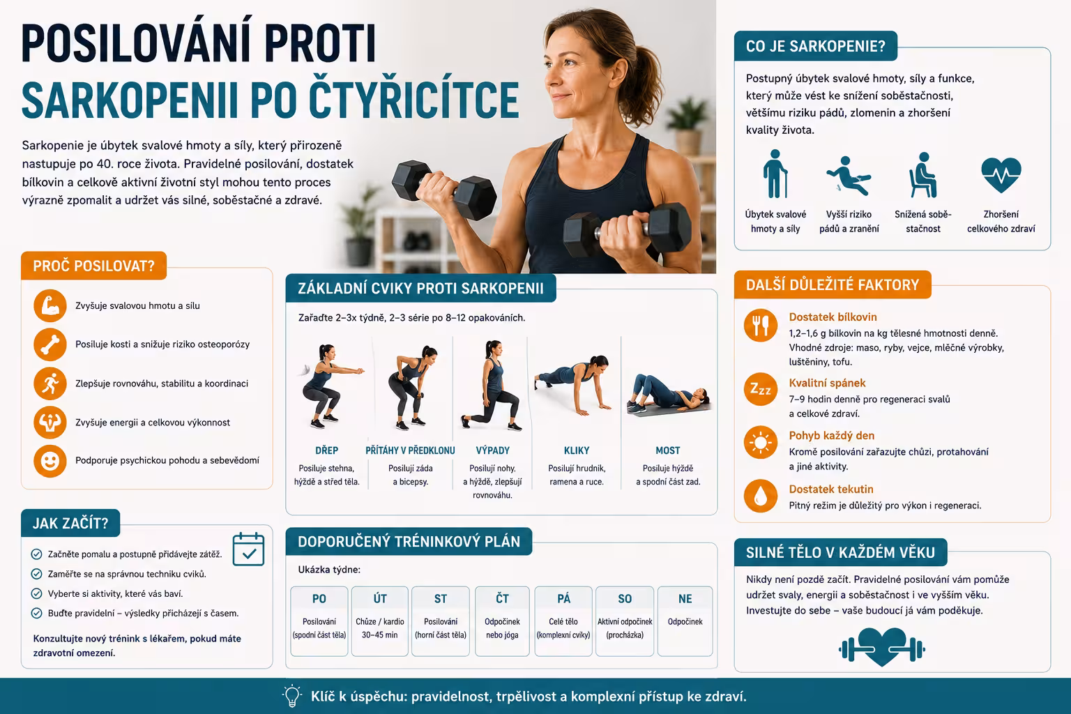 Posilování proti sarkopenii po čtyřicítce | Levita.cz