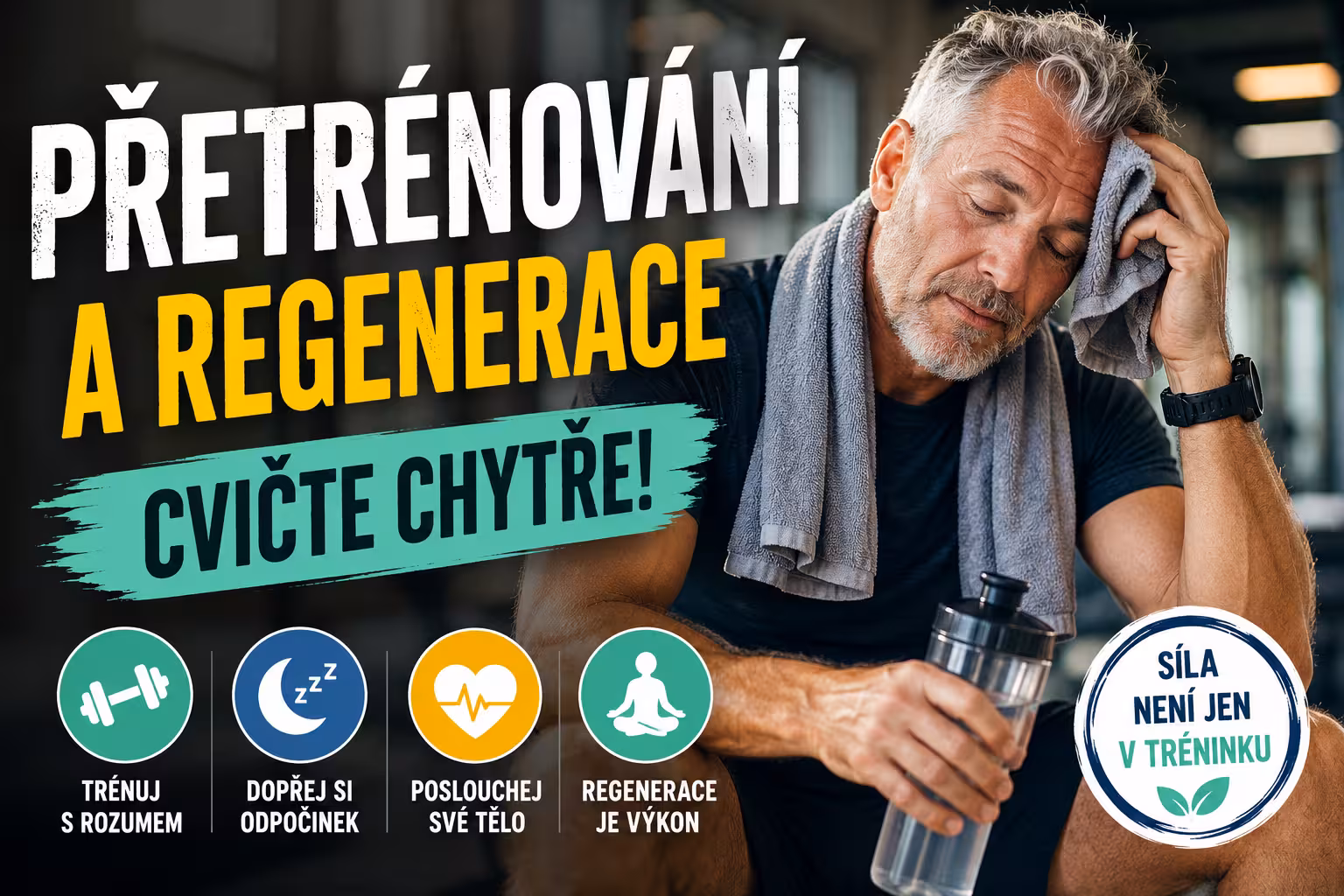 Přetrénování a regenerace: cvičte chytře | Levita.cz