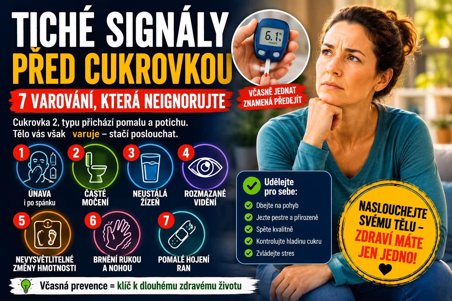Tiché signály před cukrovkou: 7 varování | Levita.cz