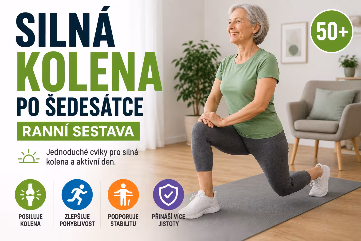 Silná kolena po šedesátce: ranní sestava | Levita.cz