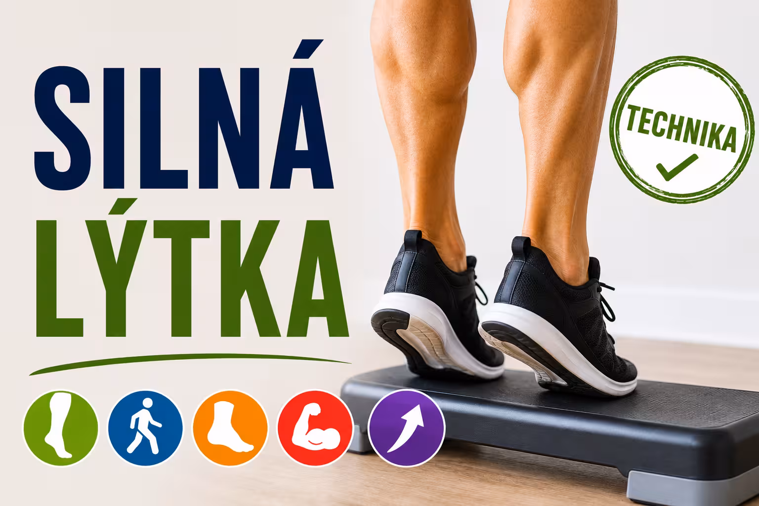 Silná lýtka nestačí: Proč musíte posilovat i přední holenní sval (a jak na to)