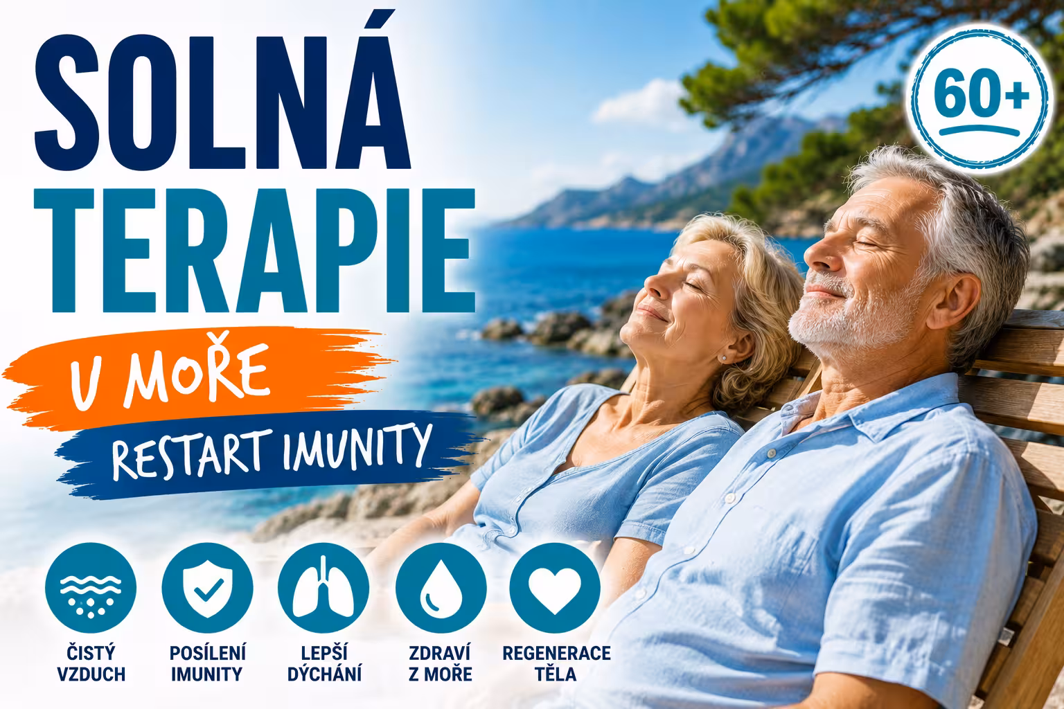 Solná terapie u moře: Jak správně inhalovat mořský vzduch pro restart imunity