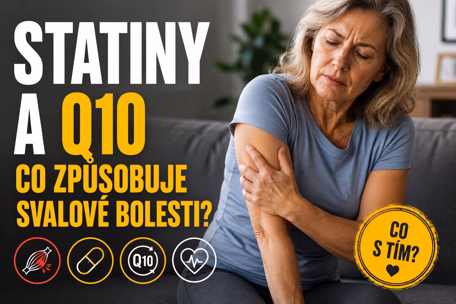 Statiny a Q10: co způsobuje svalové bolesti | Levita.cz