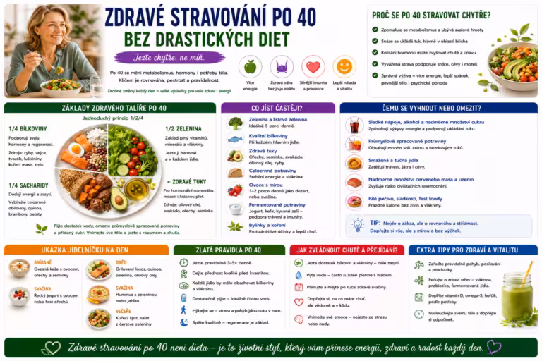 Zdravé stravování bez drastických diet – jak jíst chytře a bez hladovění