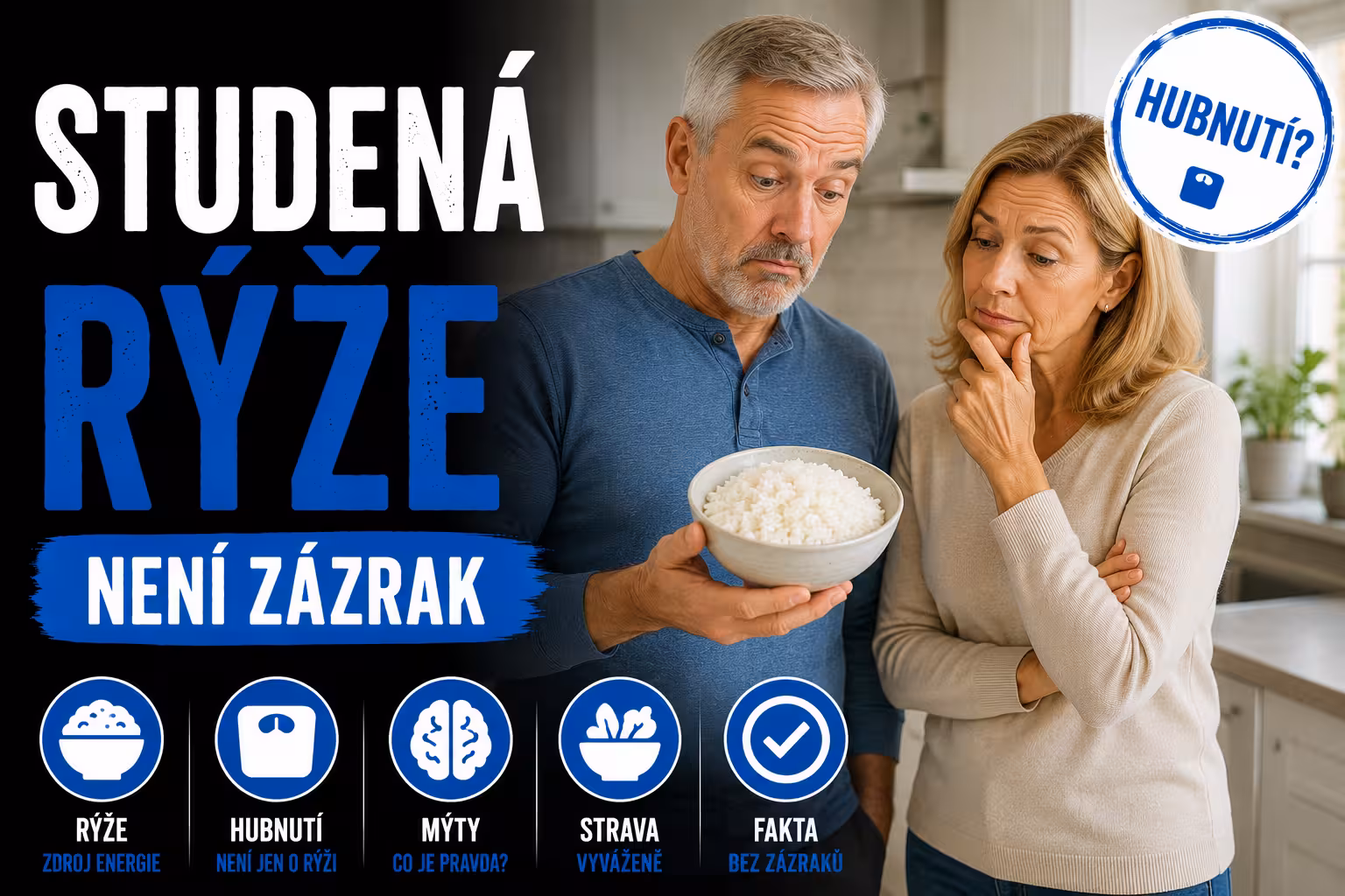 Proč studená rýže není zázrak na hubnutí: Věda o rezistentním škrobu a jak ho využít chytře