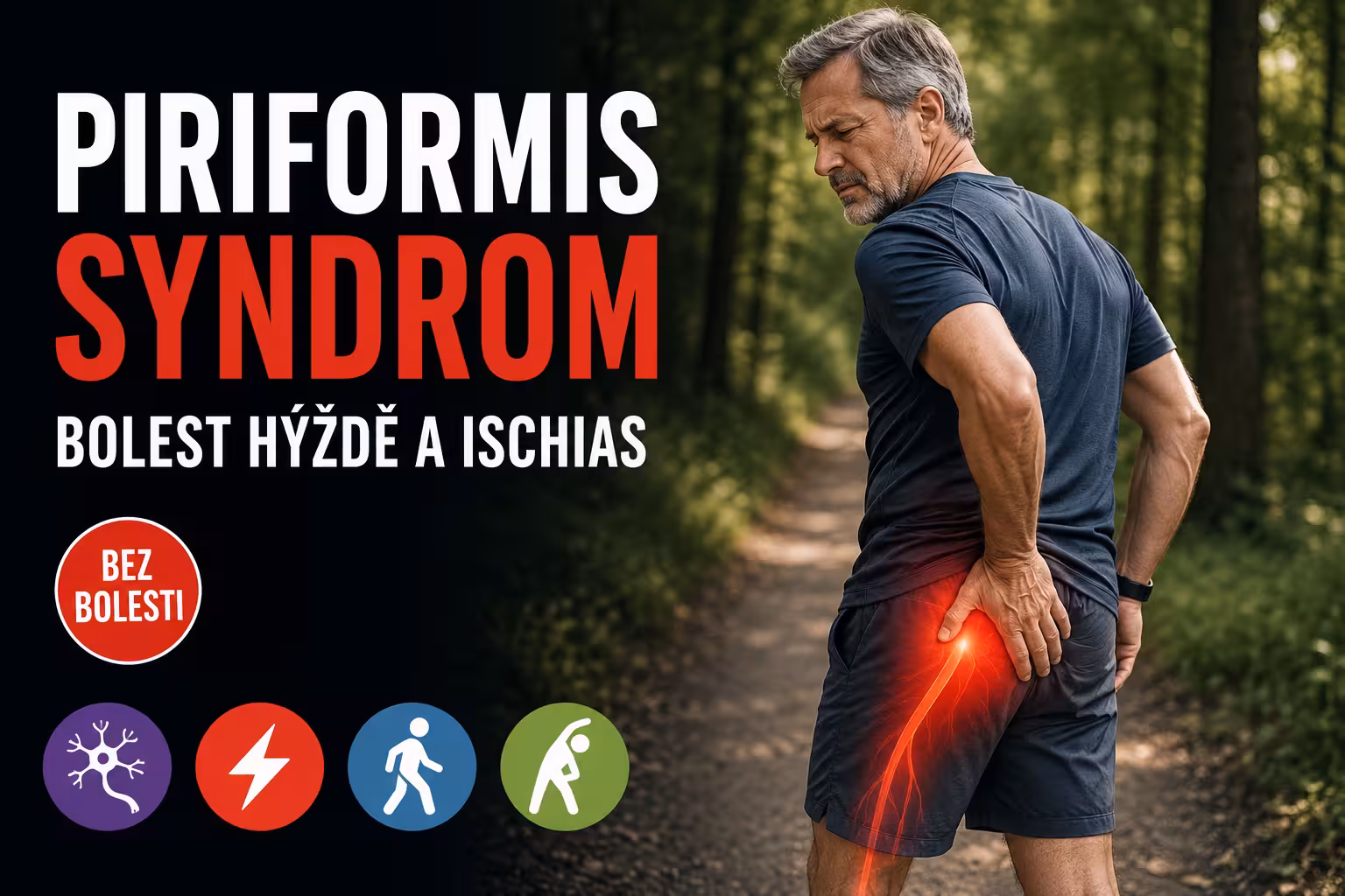 Piriformis syndrom: hýždě místo páteře | Levita.cz