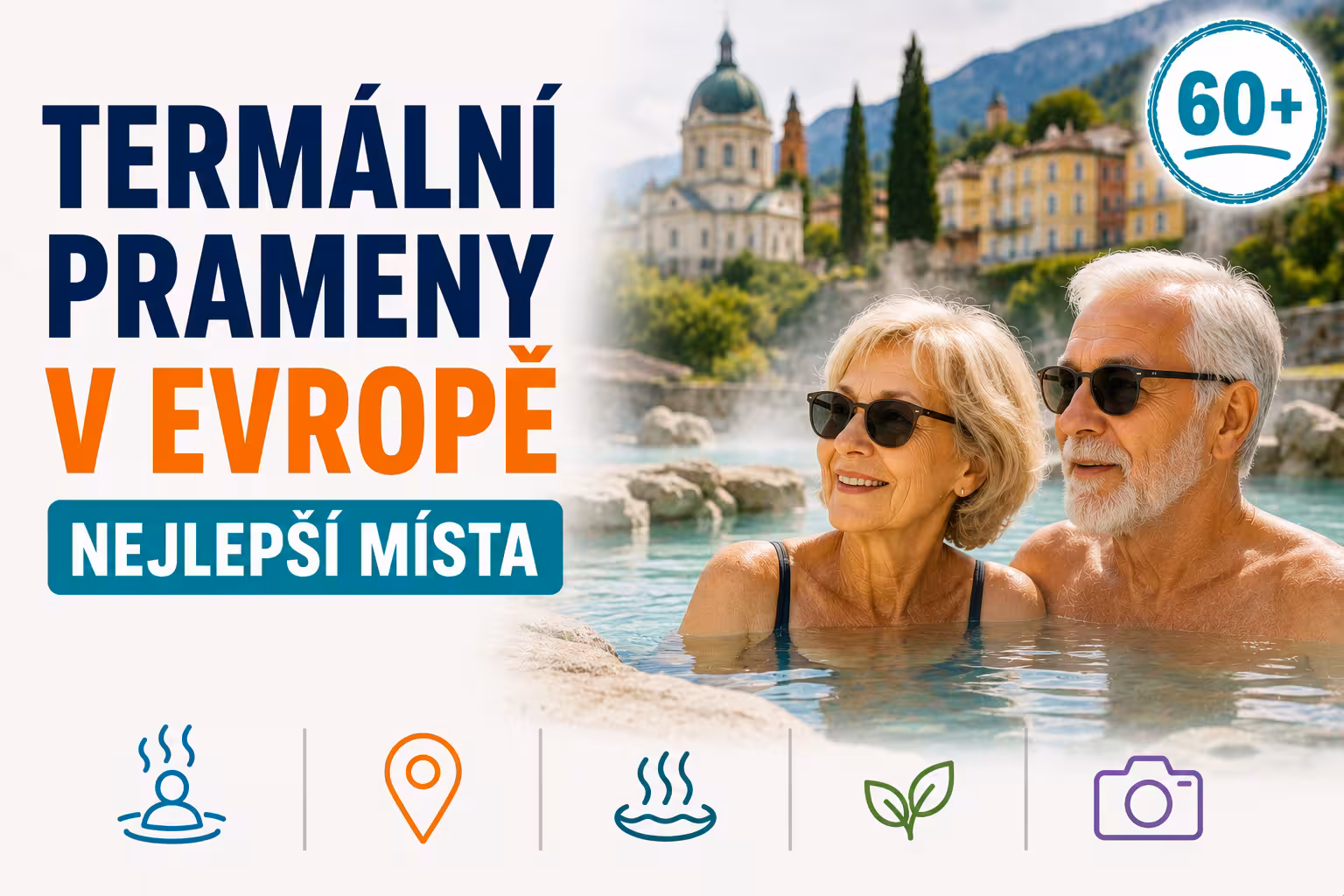 Léčivá síla termálních pramenů: Nejlepší lázeňská a termální místa v Evropě dostupná autem nebo vlakem