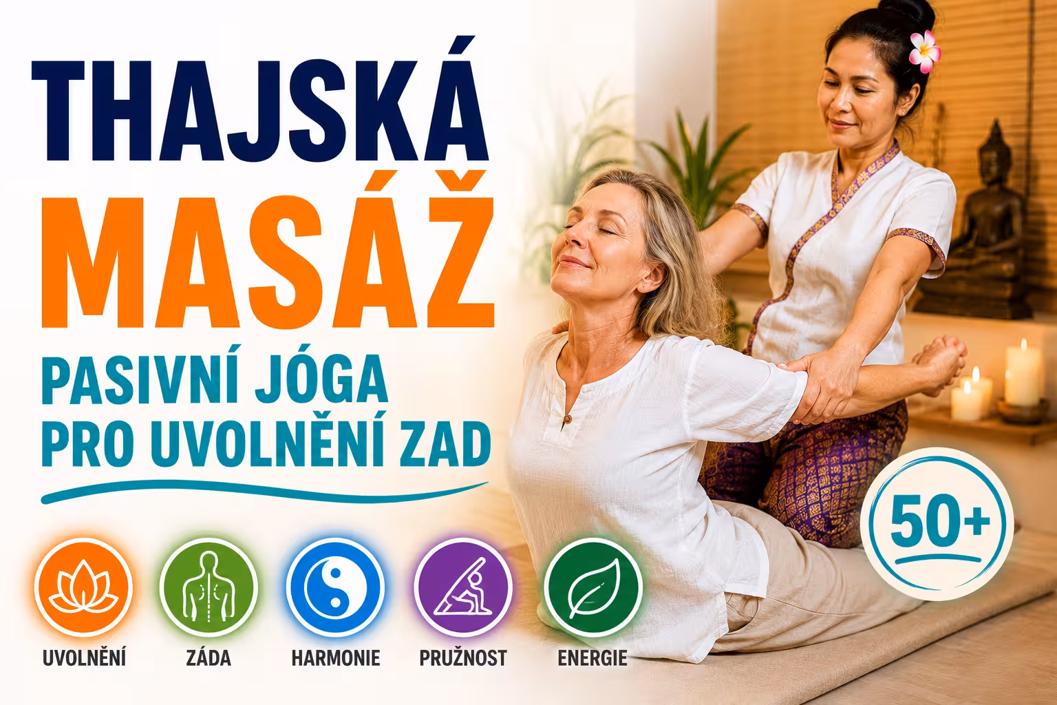 Thajská masáž: Starověká technika, která protáhne celé tělo a uvolní bolesti zad bez jediné kapky oleje