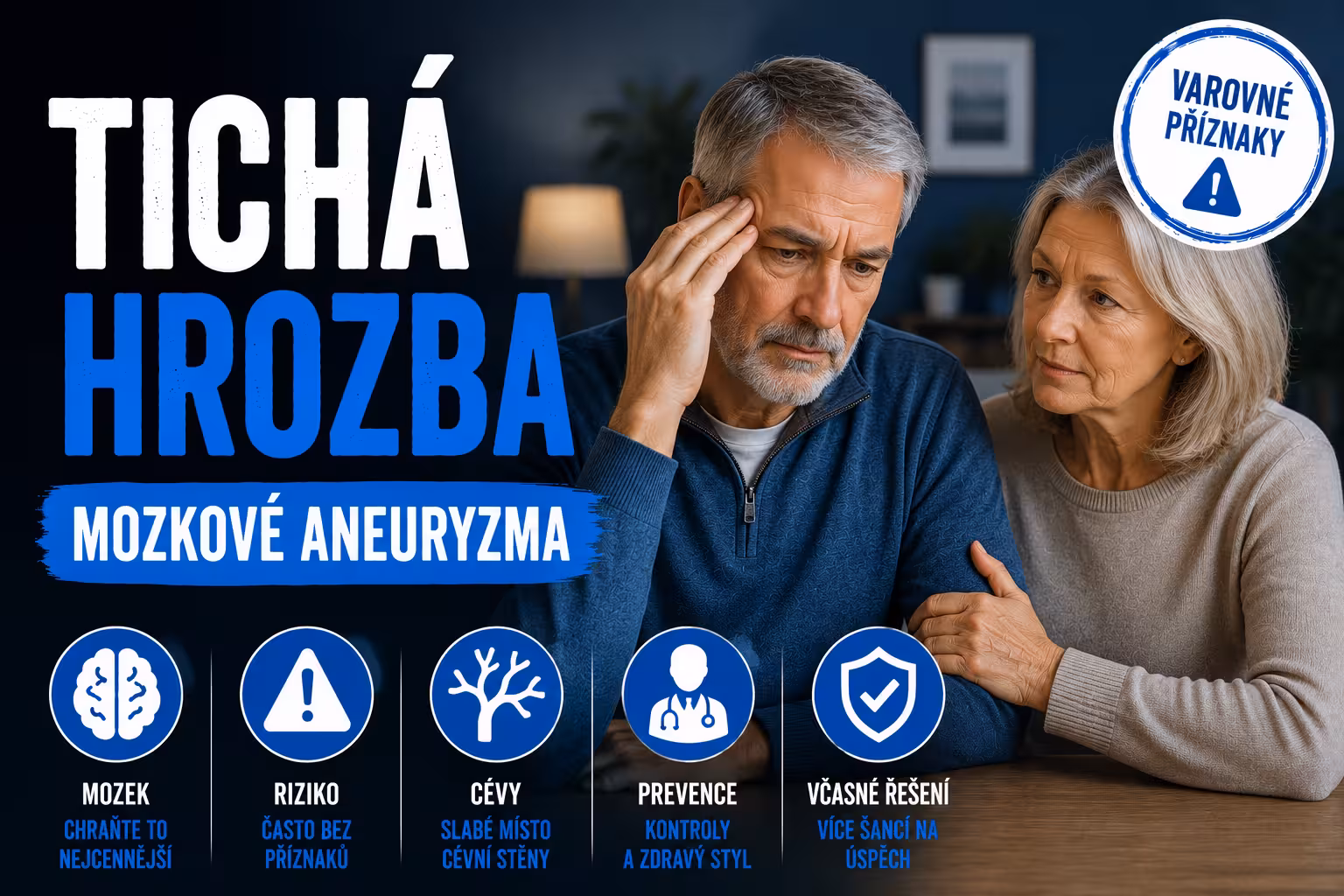 Tichá hrozba v hlavě: Proč se o mozkové výduti dozvíte většinou náhodou