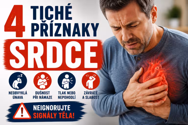 4 tiché příznaky nemocného srdce | Levita.cz