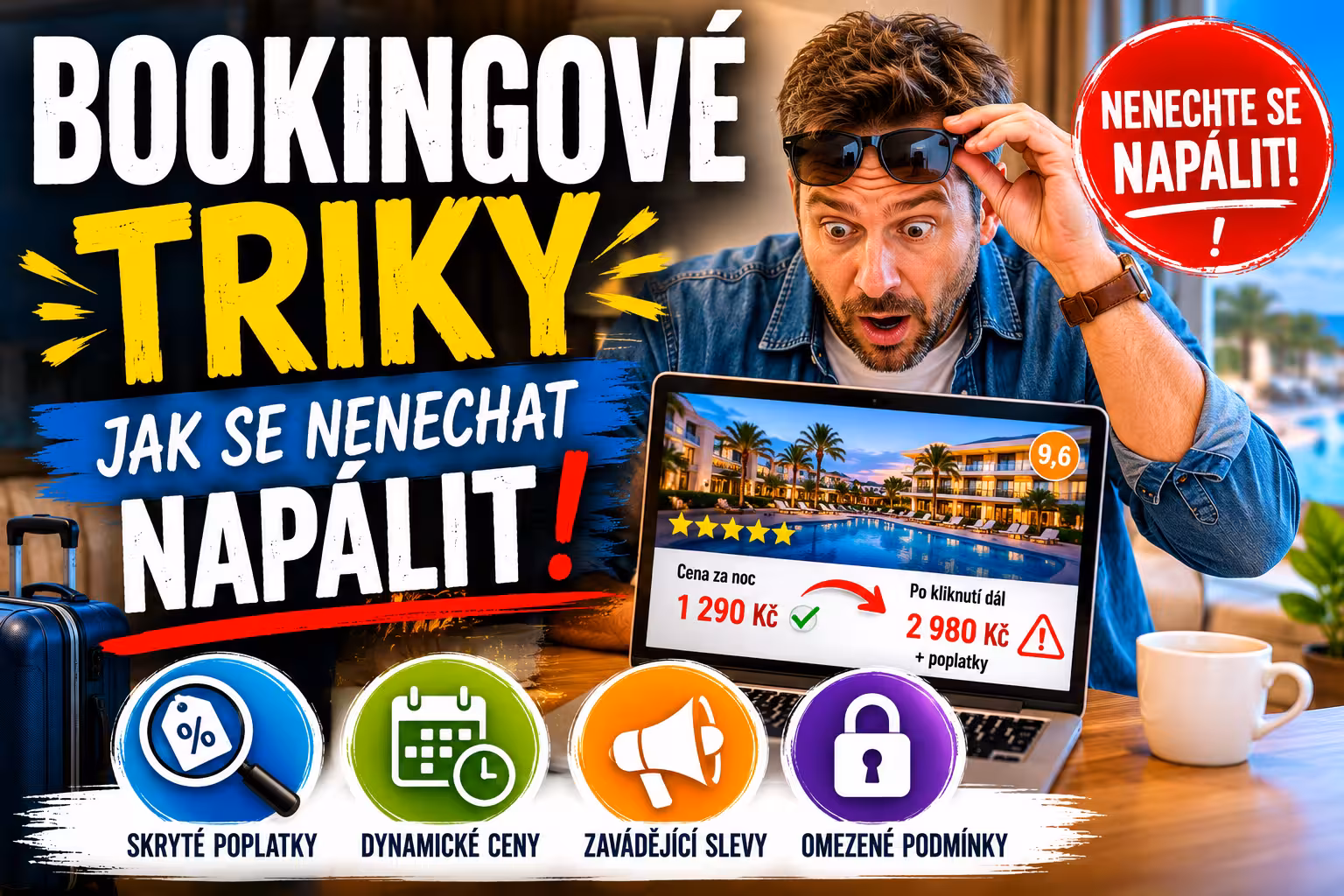 Než kliknete na „rezervovat“: Co všechno vám hotelové portály neřeknou a jak se vyhnout drahým omylům