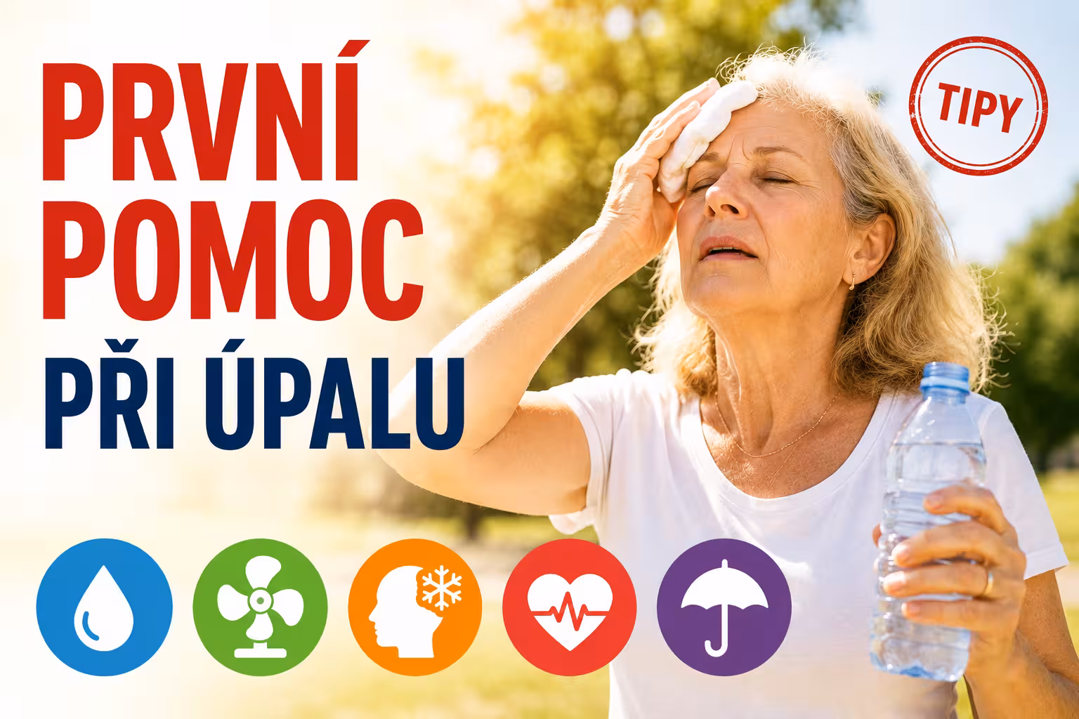 První pomoc při úpalu a vyčerpání z horka | Levita.cz