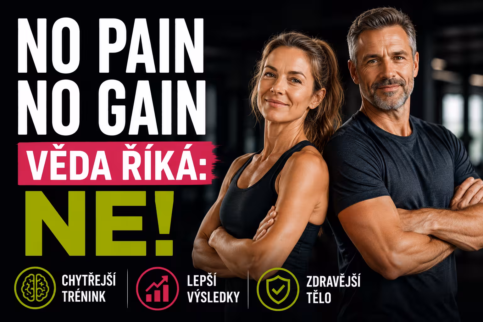 No pain, no gain? Věda říká ne | Levita.cz