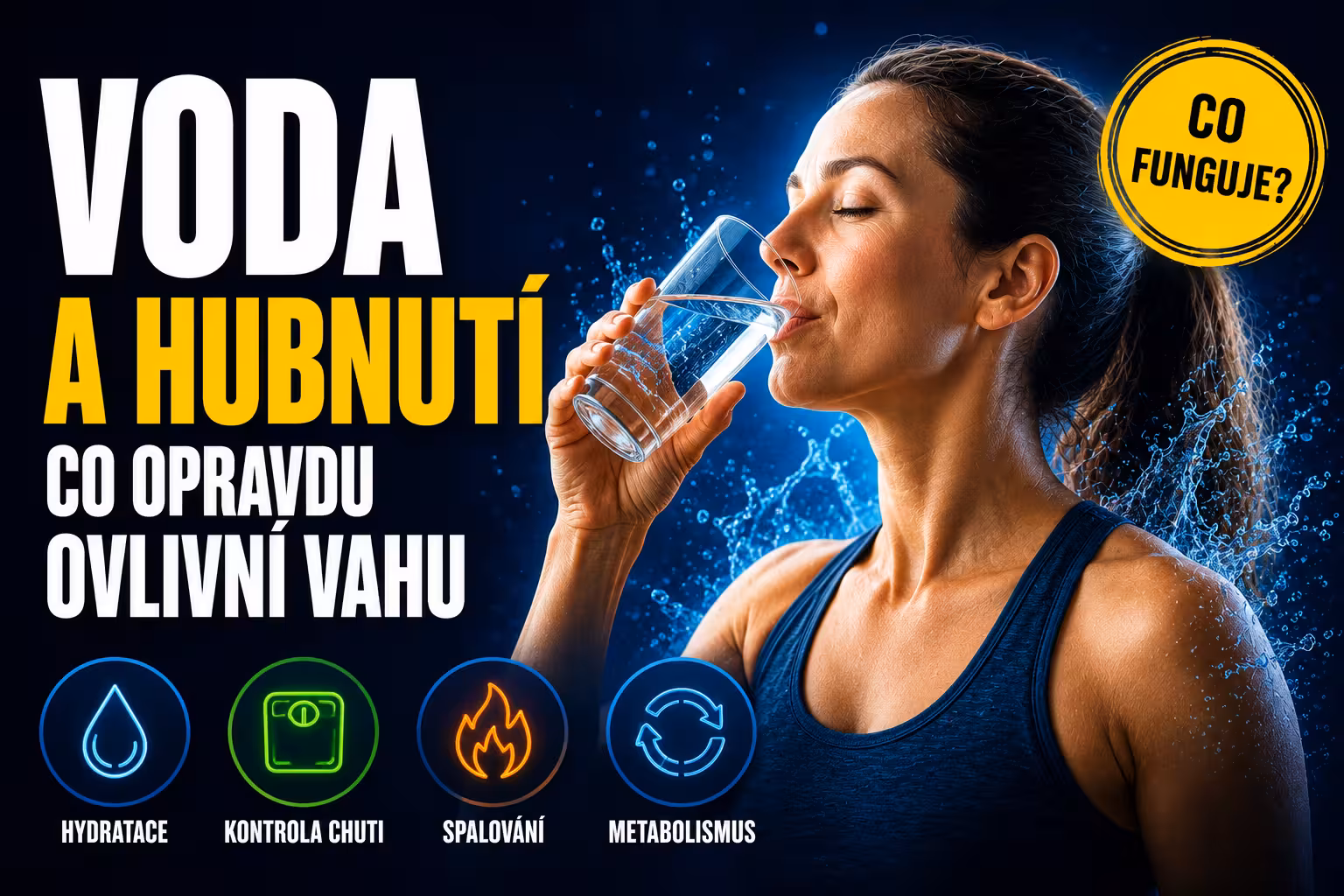 Voda a hubnutí: co opravdu ovlivní váhu | Levita.cz
