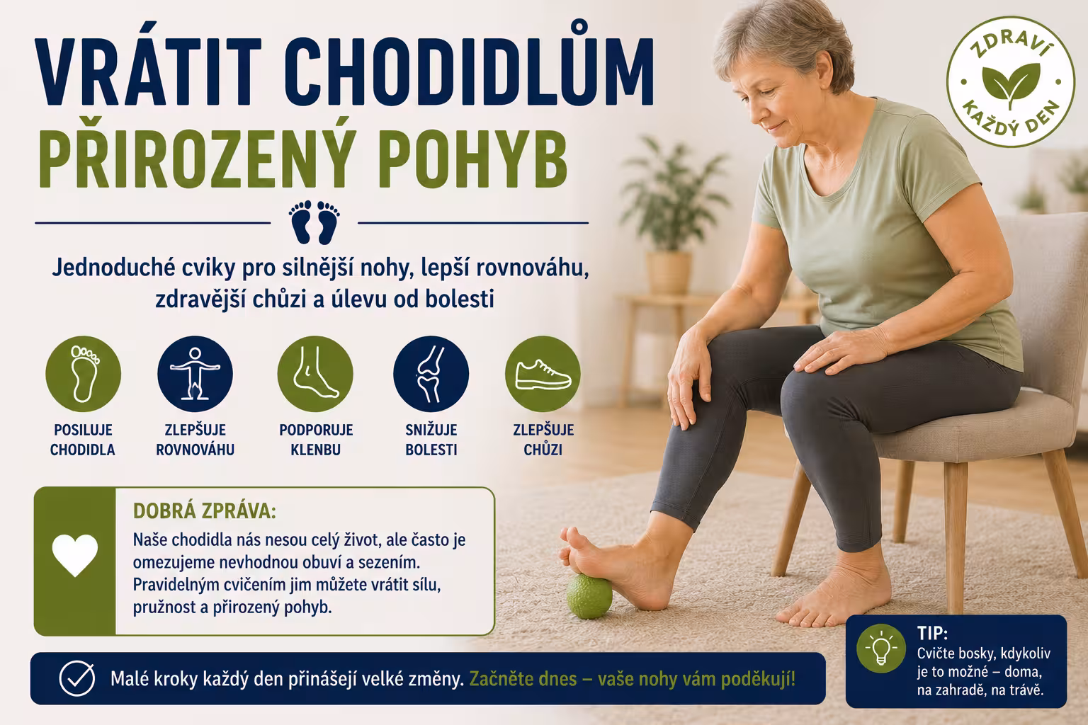 Vrátit chodidlům přirozený pohyb | Levita.cz