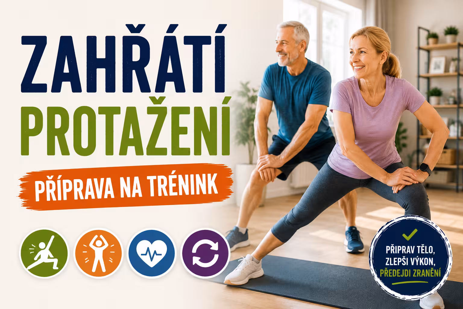 Zahřátí a protažení před tréninkem | Levita.cz