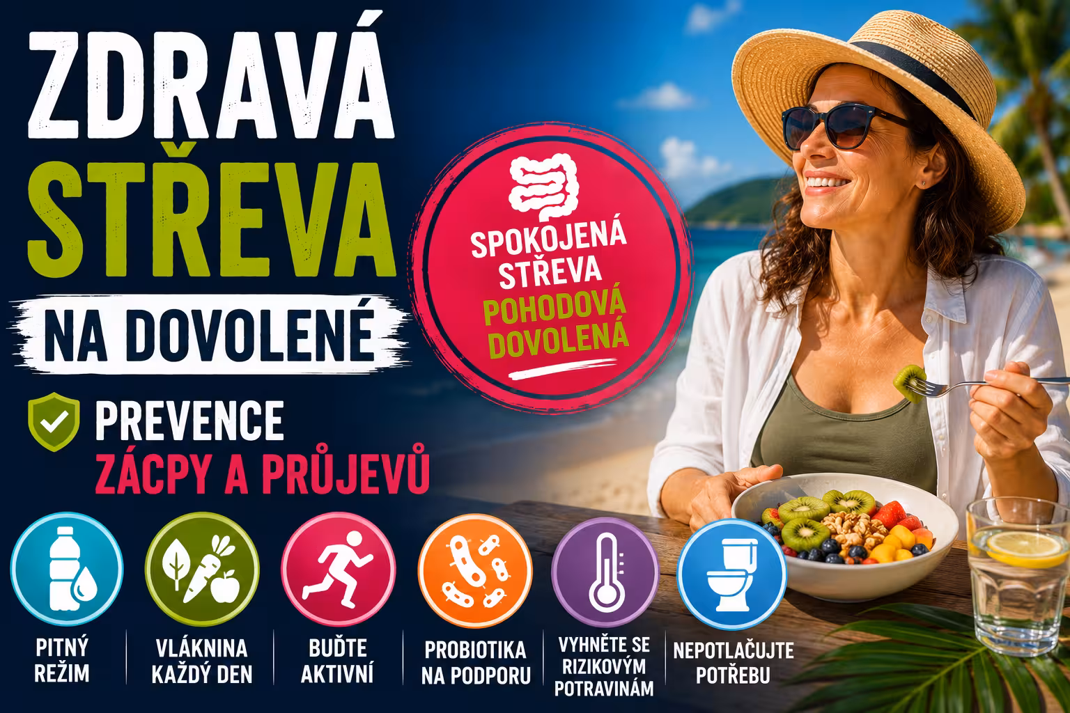 Zdravá střeva na dovolené | Levita.cz