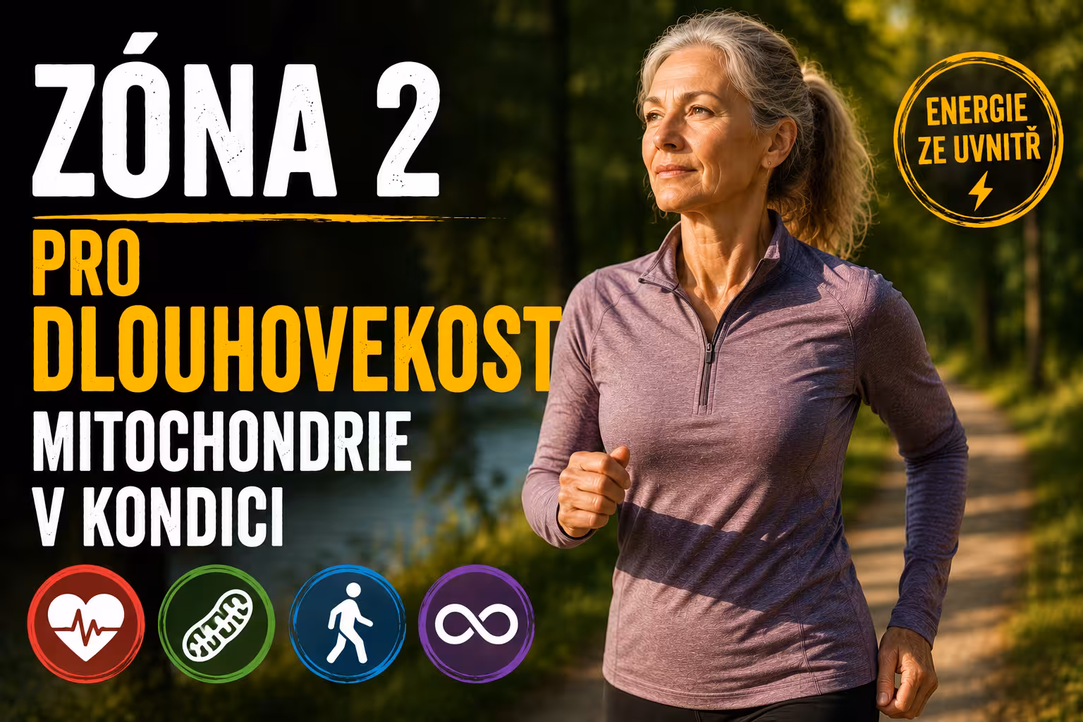 Fitness pro dlouhověkost: Proč svaly nestačí a jak cvičit pro zdravé mitochondrie