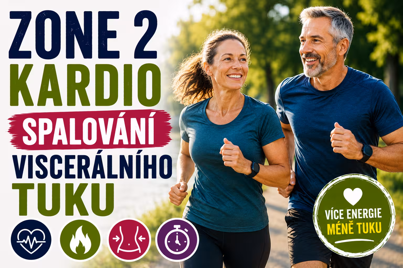 Zóna 2 kardio: Spaluje viscerální tuk | Levita.cz